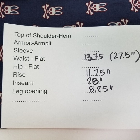 Psycho Bunny by Robert Godley Blue Gray Cotton Pajama Sleepwear Mens Pants Small - Picture 10 of 11